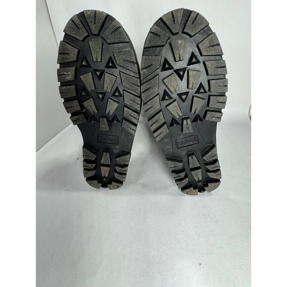 L.L. Bean Kids Size 5 Winter Boots Black & Gray Waterproof Insulated Snow - Picture 8 of 16